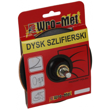 Dysk kątowy EURO z rzepem + adapter 125mm PL