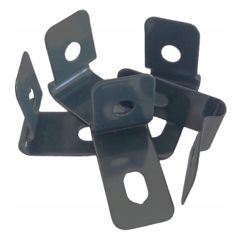 Zawijka uchwyt obejma zapinka 1/2 do paneli ANTRACYT RAL 7016