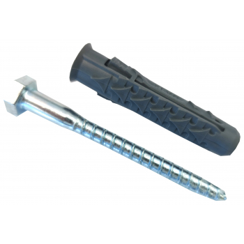 Odbojnik garażowy gumowy ogranicznik z wkrętem duży BRĄZ