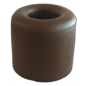 Odbojnik drzwiowy gumowy ogranicznik mały BRĄZ