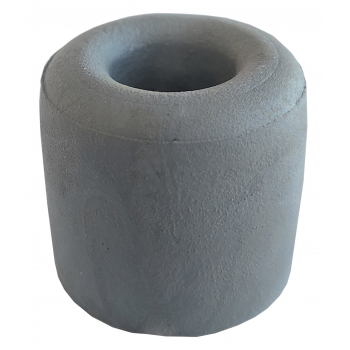 Odbojnik drzwiowy gumowy ogranicznik mały SZARY