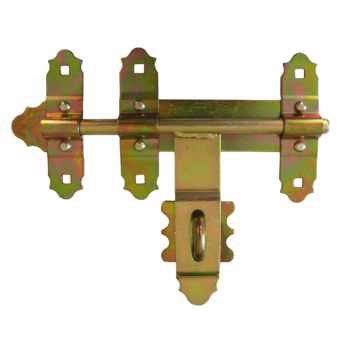 Zasuwa bramowa ozdobna 200 mm ocynk