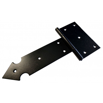 Zawias budowlany altanowy szeroki mały czarny