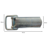 Zamknięcie burtowe zaczep burty 155 x 30 mm