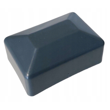 Nasadka daszek na słupek ogrodzeniowy pcv 40x60mm Antracyt Grafit 1szt