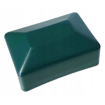 Nasadka daszek na słupek ogrodzeniowy pcv 40x60mm Zielony 100szt