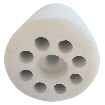 Odbojnik garażowy gumowy ogranicznik duży BIAŁY