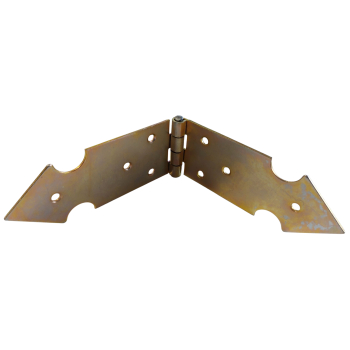 Zawias budowlany ozdobny ocynk 50x250mm