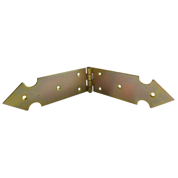 Zawias budowlany ozdobny ocynk 50x300mm