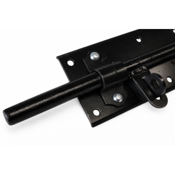 Zasuwa ryglowa malowana z drewnianą rączką