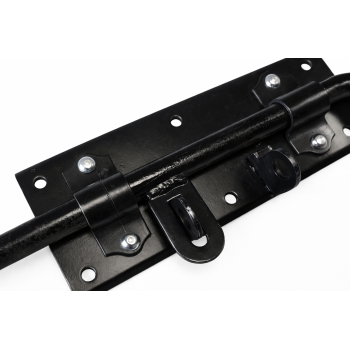 Zasuwa ryglowa malowana z drewnianą rączką