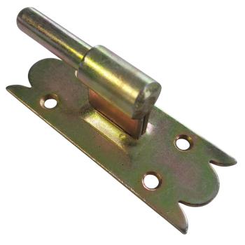 Zawias krzyżowy ozdobny kpl 2 szt ocynk