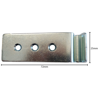 Zamknięcie burtowe zaczep burty 155 x 30 mm