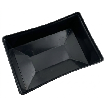 Nasadka daszek na słupek ogrodzeniowy pcv 40x60mm Czarny 10 000 szt / paleta