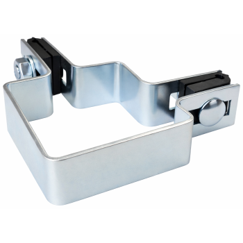 Obejma ogrodzeniowa słupka narożna do paneli 60x40 coynk galwaniczny