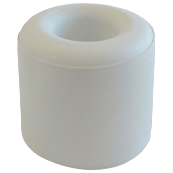 Odbojnik drzwiowy gumowy ogranicznik mały BIAŁY