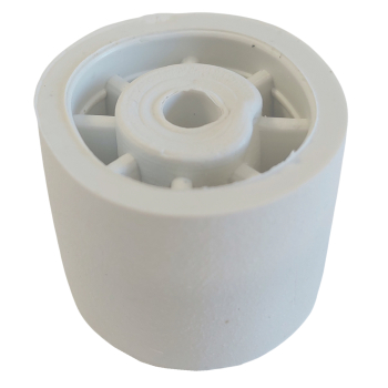 Odbojnik drzwiowy gumowy ogranicznik mały BIAŁY