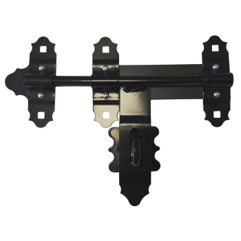 Zasuwa bramowa ozdobna 200 mm malowana