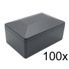 Nasadka daszek na słupek ogrodzeniowy pcv 40x60mm Antracyt Grafit 100szt